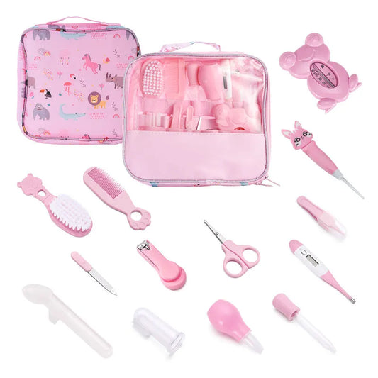Baby Care Kit with Portable Storage Bag | Complete Baby Grooming Set
