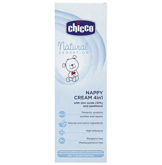 Chicco Nappy Cream 4in1 100ml – Baby Rash Protection Cream