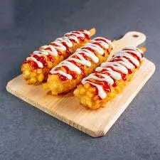 Crispy Corn Dog Skewers – Golden Street Food Snack