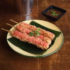 Crispy Crab Stick Skewers – Japanese Style Seafood Snack