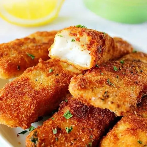 Crispy Fish Finger Skewers – Golden Crunchy Seafood Snack