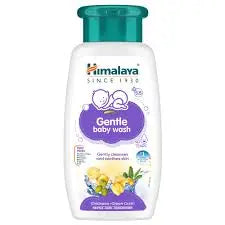 Himalaya Gentle Baby Wash | Chickpea & Green Gram Extracts |Mild & Safe Daily Baby Skin Cleanser 100ml / 200ml