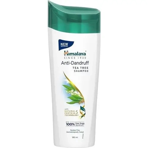 Himalaya Anti-Dandruff Tea Tree Shampoo | Scalp Cleansing & Flake Control 80ml / 180ml / 340ml / 650ml