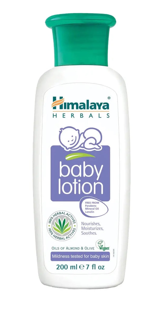 Himalaya Baby Lotion | Almond Oil & Olive Oil | Gentle Hydration for Soft Baby Skin 100ml / 200ml / 400ml / 700ml
