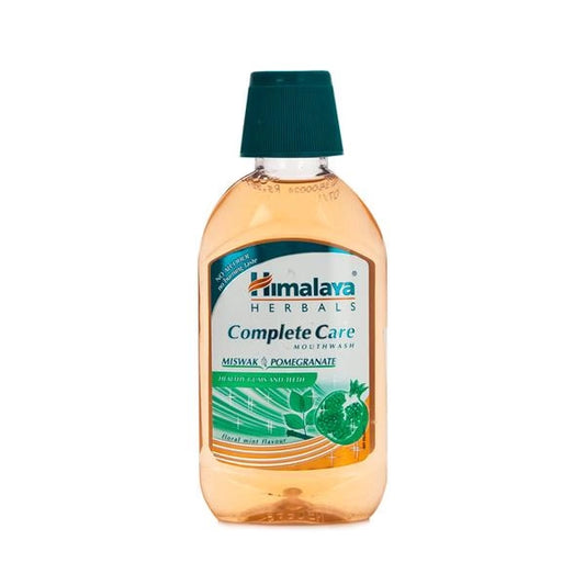 Himalaya Complete Care Mouthwash 215ml | Neem, Miswak & Pomegranate |Fresh Breath & Oral Hygiene