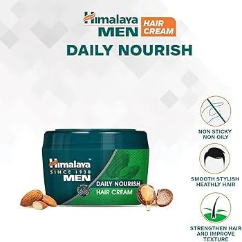 Himalaya Daily Nourish Hair Cream | Almond Oil and Argan Oil Protein Complex | Soft & Healthy Hair Care