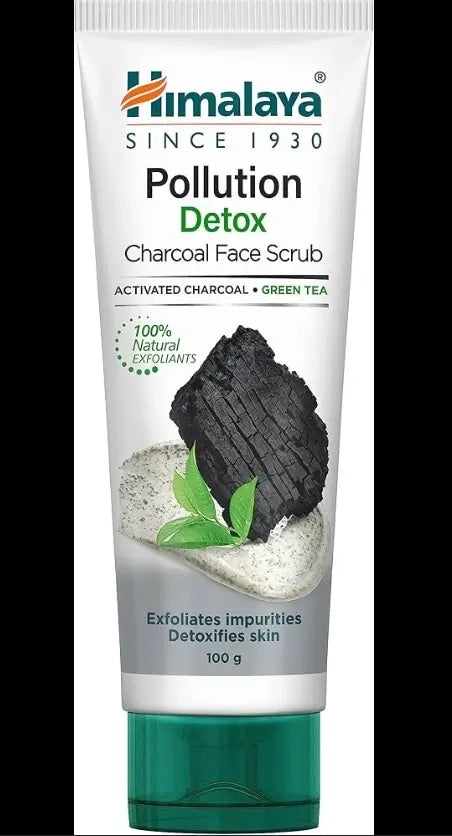 Himalaya Pollution Detox Charcoal Face Wash | Deep Pore Cleansing 50ml / 100ml