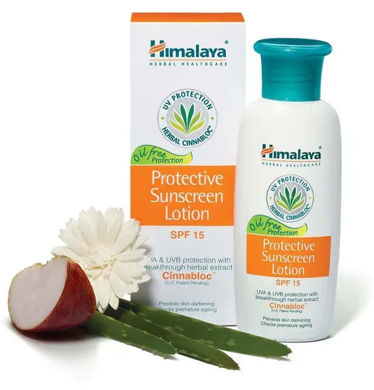 Himalaya Protective Sunscreen Lotion | SPF Defense & UV Protection 50ml / 100ml
