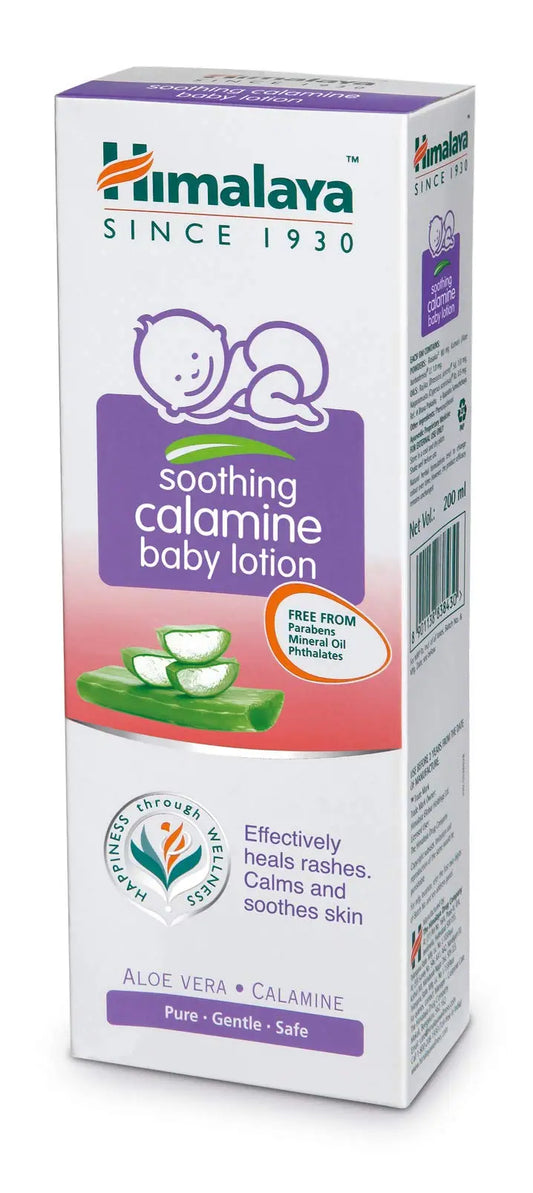 Himalaya Soothing Calamine Baby Lotion | Calms & Protects Baby Skin 50ml / 100ml / 200ml