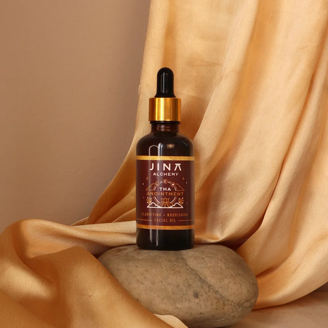 JUAS Tha Anointment Facial Oil for a Lightweight Facial Oil that helps Balance Oily Skin, Support Acne Care Routines, and Strengthen the Skin Barrier Naturally