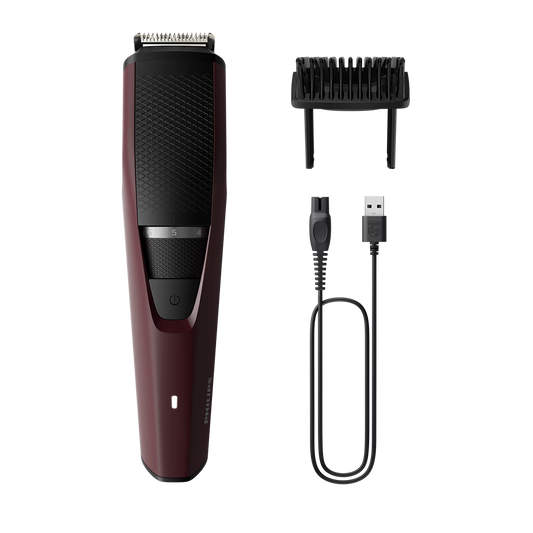 Philips Trimmer - BT3301/30 - Versatile 3-in-1 Grooming Tool With a Full-Metal Motor, 20 Length Settings, And a 60-Minute Battery