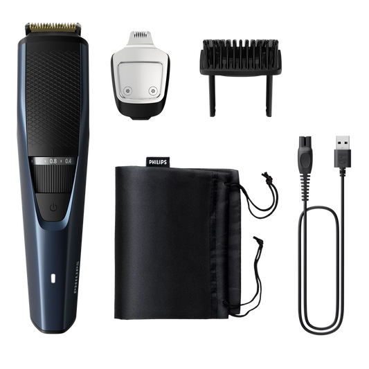 Philips Trimmer - BT3435/15 - Features An Integrated Vacuum That Captures Up To 90% Of Trimmed Hairs, Keeping Your Sink And Countertop Clean