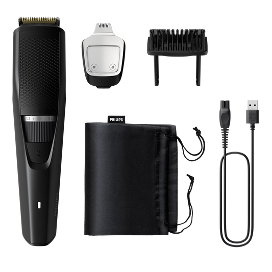 Philips Trimmer - BT3441/30 - Combines The Laser Guide For Perfect Edging And The Integrated Vacuum System For Mess-Free Trimming