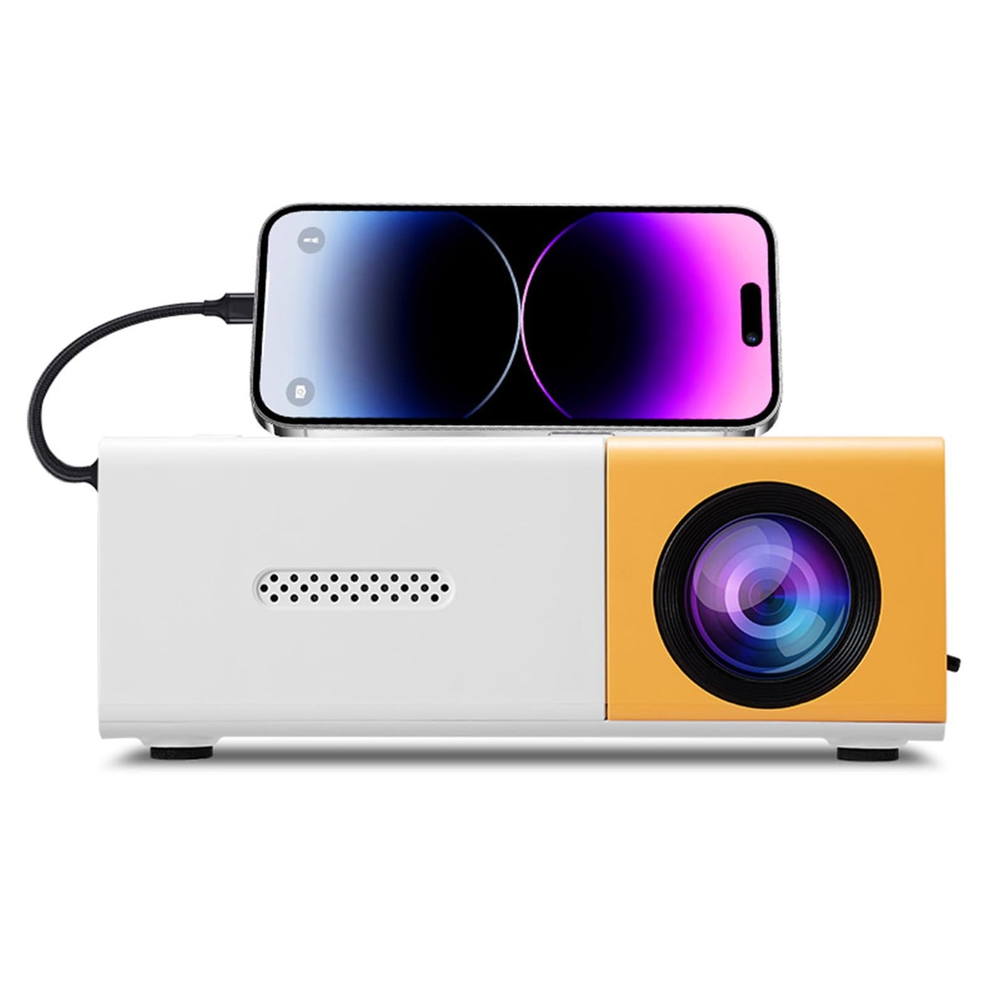 Android Projector – Full HD Smart Projector with 6000 Lumens Brightness