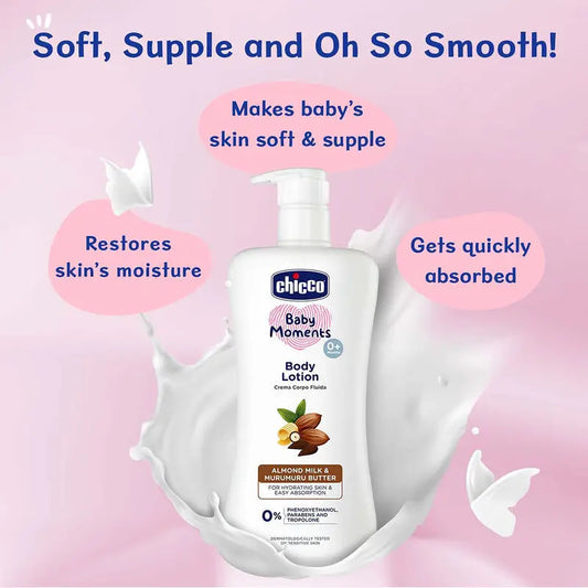 Chicco Baby Body Lotion 500ml – Soft & Hydrating Skin Care