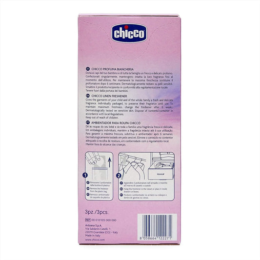 Chicco Linen Freshener Spray – Fresh & Clean Fabric Care Solution-3pcs