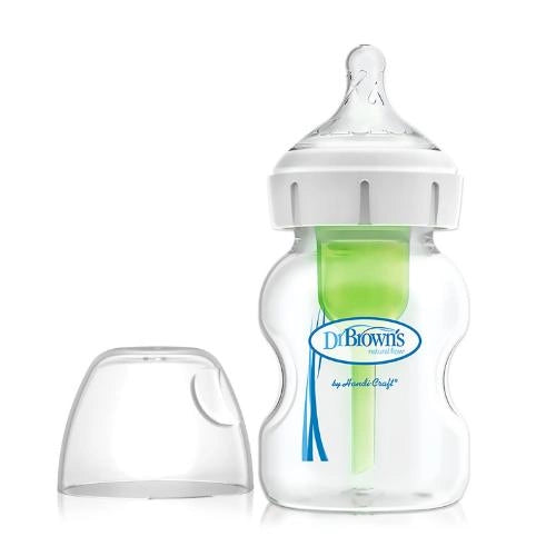 Dr. Brown's Baby Feeding Bottle - Clinically Designed Bottle System Used To Support Babies Who Need More Controlled Feeding, Including Those With Latch Difficulties, Premature Feeding Needs, Or Sensitive Digestion