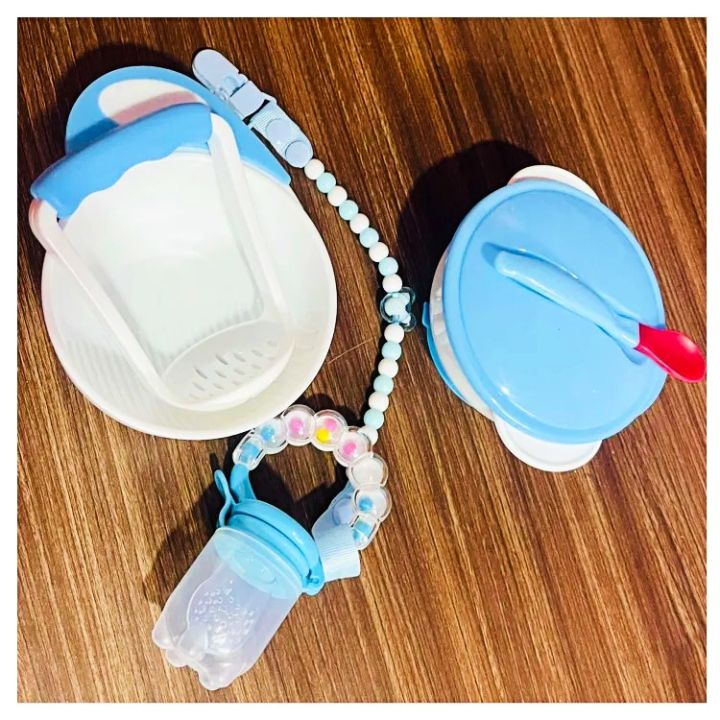 Baby Food Feeding Set - Includes Bowls, Spoons, and Feeding Essentials Designed For Easy, Mess-Free Baby Feeding