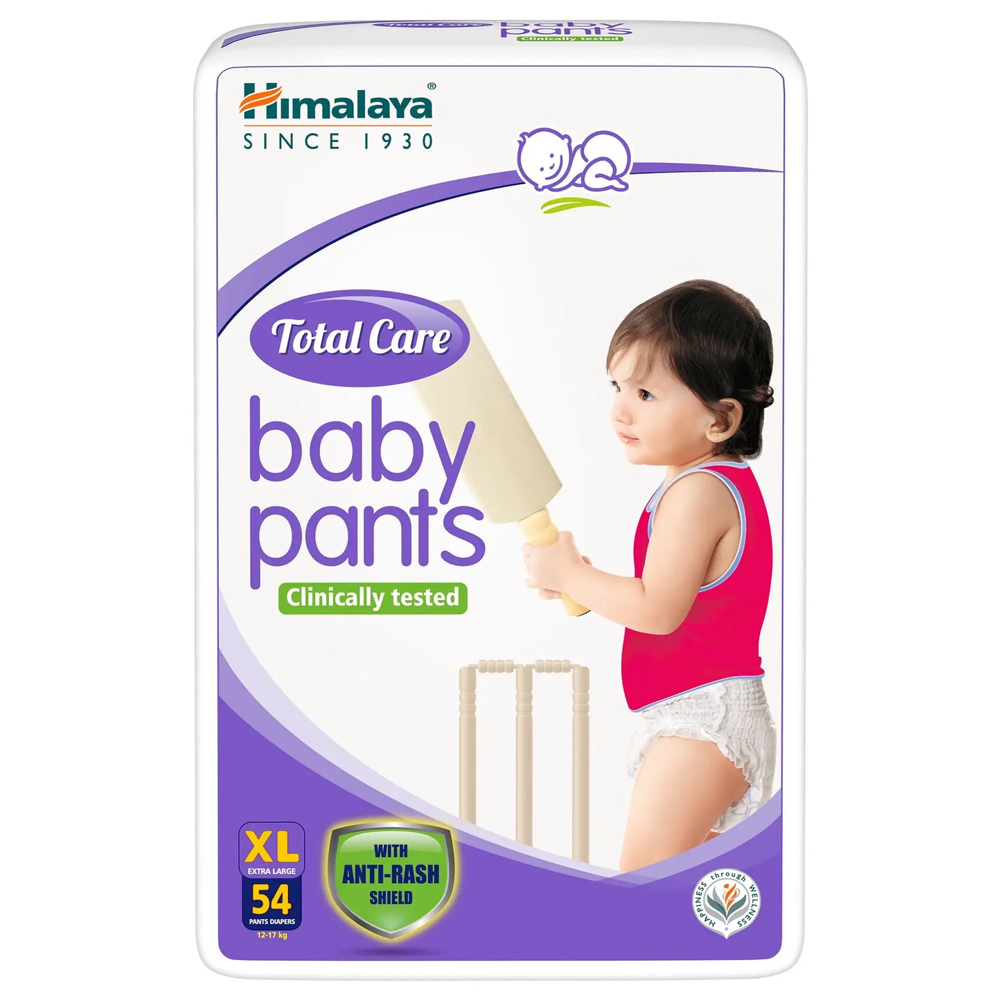 Himalaya Total Care Baby Pants | Aloe Vera and Yashad Bhasma with Anti-Rash Shield