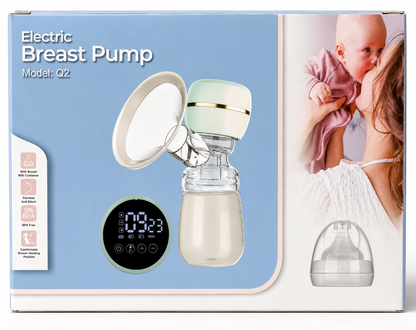 Electric breast pump - Adjustable Suction Levels, Portable Design, and Easy Cleaning