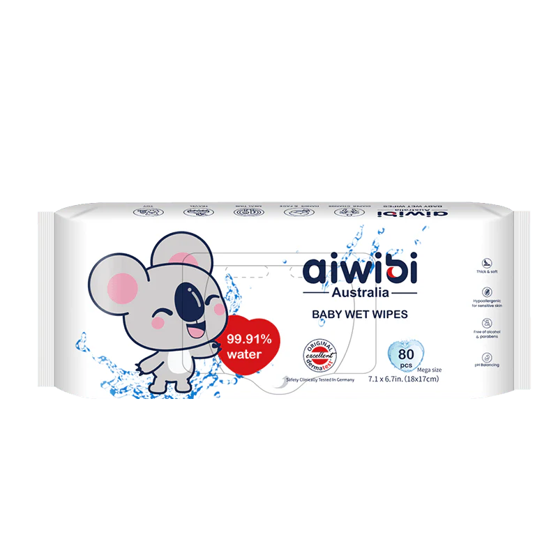 Aiwibi Wet Wipes 8*8pcs Packet