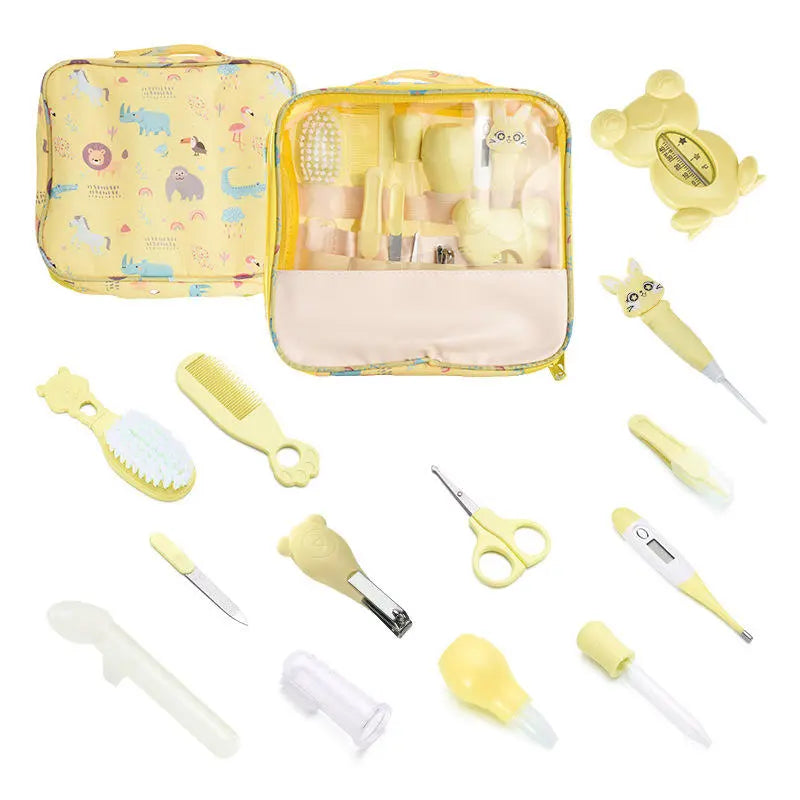 Baby Care Kit with Portable Storage Bag | Complete Baby Grooming Set
