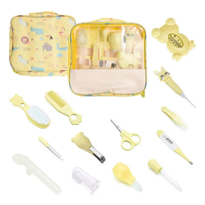 Baby Care Kit with Portable Storage Bag | Complete Baby Grooming Set