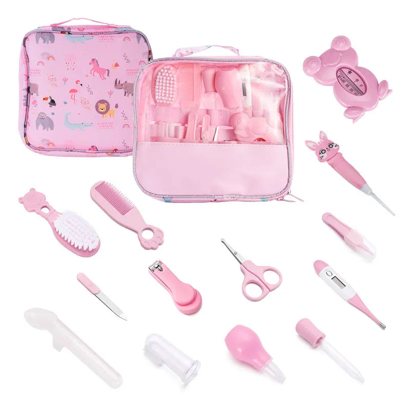 Baby Care Kit with Portable Storage Bag | Complete Baby Grooming Set