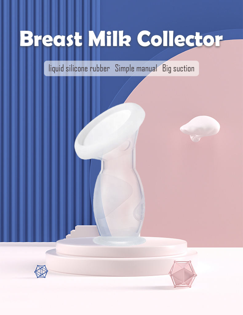 Breast Milk Collector Designed To Safely Collect Leaking Milk, Reduce Waste, and Provide Hands-Free Comfort