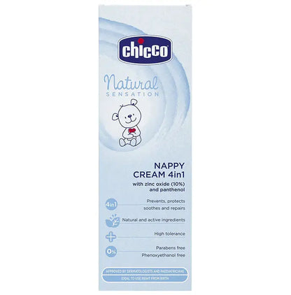 Chicco Nappy Cream 4in1 100ml – Baby Rash Protection Cream