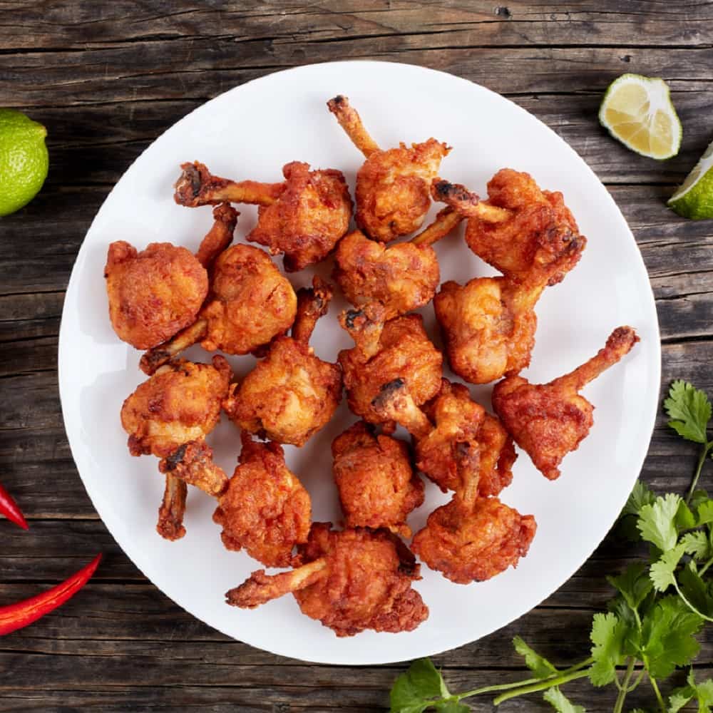 Crispy Chicken Lollipop Skewers – Spicy BBQ Party Snack
