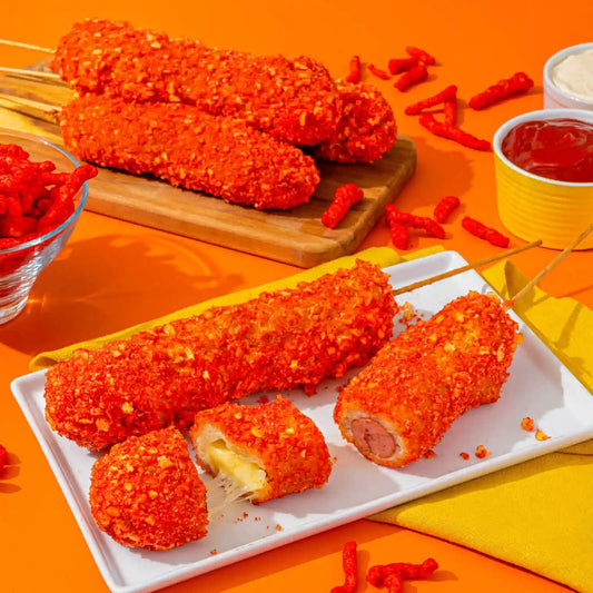 Crispy Corn Dog Skewers – Golden Street Food Snack