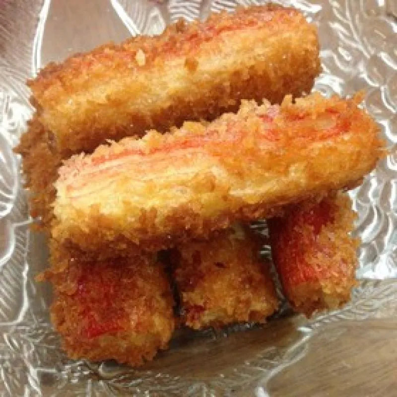 Crispy Crab Stick Skewers – Japanese Style Seafood Snack