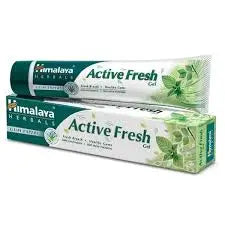 Himalaya Active Fresh Gel Toothpaste 80g for Fresh Breath & Healthy Gums