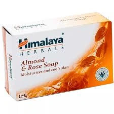 Himalaya Almond & Rose Soap 125g for Soft & Moisturized Skin