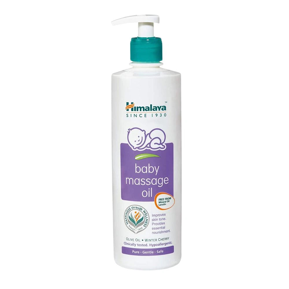 Himalaya Baby Massage Oil 500ml for Soft & Nourished Baby Skin