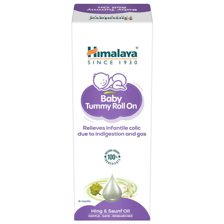Himalaya Baby Tummy Roll On | Hing & Saunf Oil | Gas Relief & Comfort for Babies 40ml