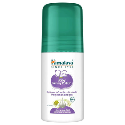 Himalaya Baby Tummy Roll On | Hing & Saunf Oil | Gas Relief & Comfort for Babies 40ml