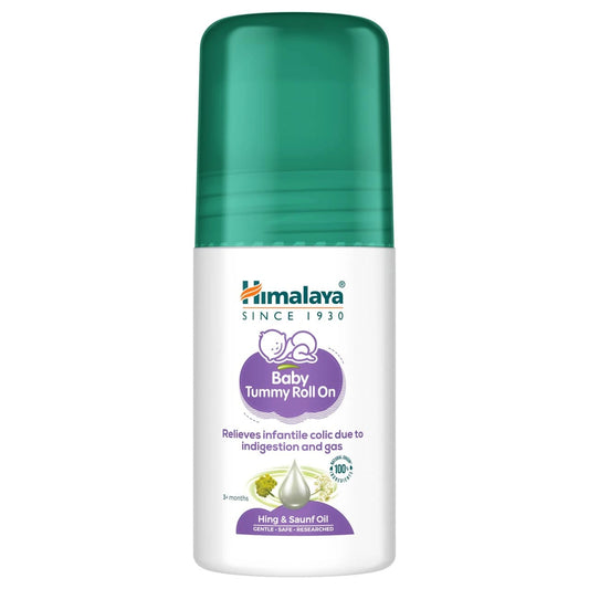 Himalaya Baby Tummy Roll On | Hing & Saunf Oil | Gas Relief & Comfort for Babies 40ml