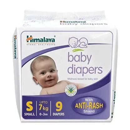 Himalaya Baby Diapers | Aloe Vera & Yashad Bhasma with Anti-Rash Shield | Comfortable Protection for Babies
