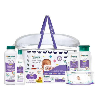 Himalaya Babycare Gift Basket Pack Complete Newborn Care Set
