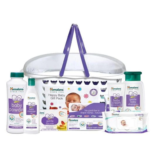 Himalaya Babycare Gift Basket Pack Complete Newborn Care Set