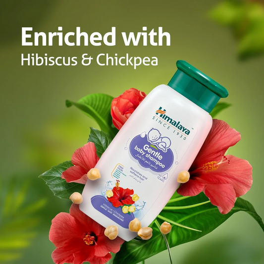 Himalaya Gentle Baby Shampoo 400ml Tear-Free Herbal Baby Shampoo