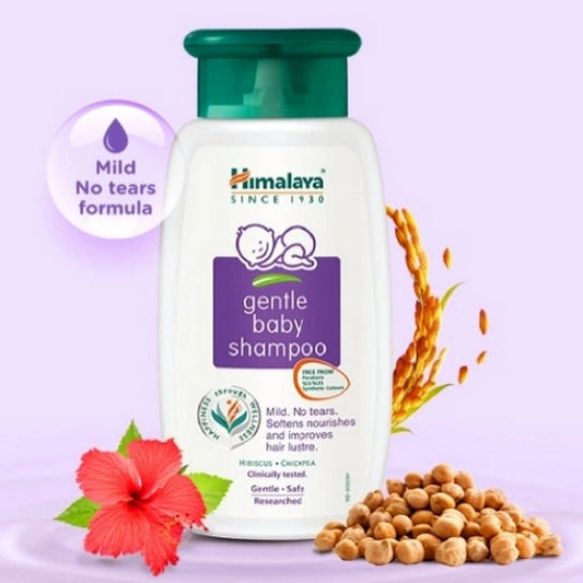 Himalaya Gentle Baby Shampoo 400ml Tear-Free Herbal Baby Shampoo
