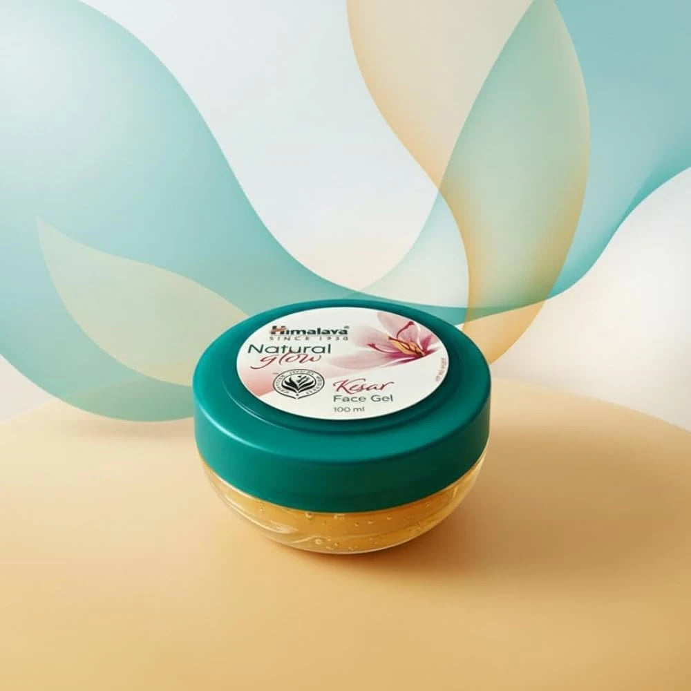 Himalaya Natural Glow Kesar Face Gel 100ml | Radiant Skin Care