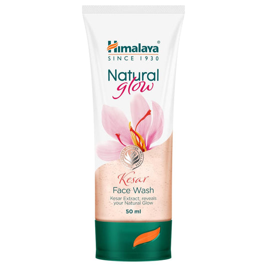 Himalaya Natural Glow Kesar Face Wash | Kesar and Mint | Brightening & Radiant Skin Care