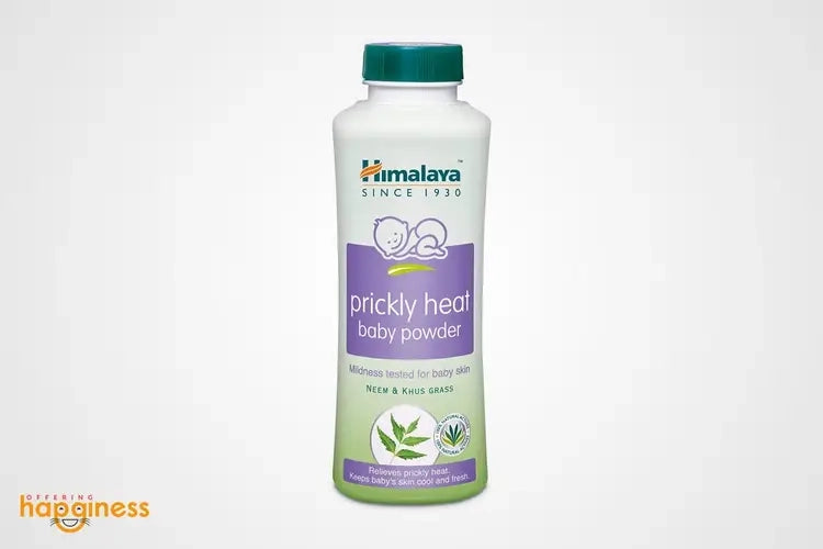 Himalaya Prickly Heat Baby Powder | Neem and Khus Khus | Cooling & Soothing Baby Skin Care