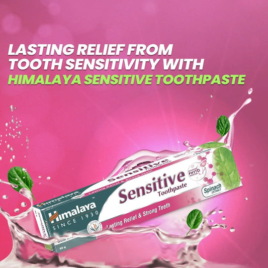 Himalaya Sensitive Toothpaste 80g for Sensitive Teeth & Gum Care