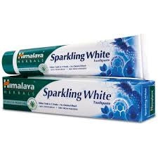 Himalaya Sparkling White Fresh Gel Toothpaste | Papaya and Pineapple Enzymes