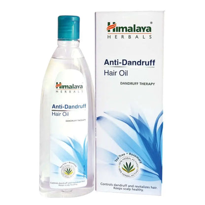 Himalaya Anti-Dandruff Hair Oil | Tea Tree & Rosemary Extracts | Scalp Care & Flake Control